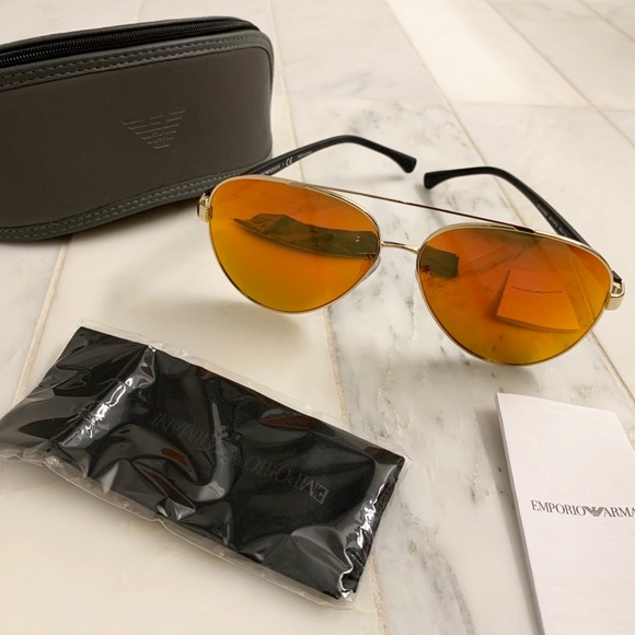 armani gold sunglasses